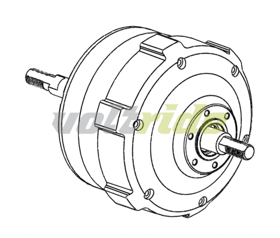 Dualtron X Front Motor Assembly