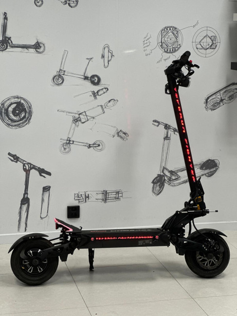 Teverun Fighter Supreme - jazdená 215 km
