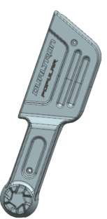 Dualtron Popular ľavý kryt prednej vidlice