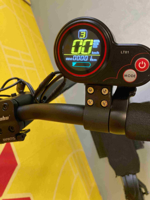 Kaabo Mantis 10 Plus jazdená 1km
