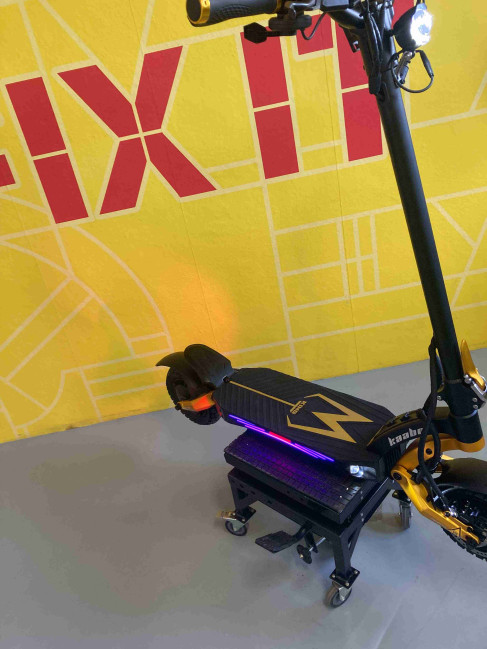 Kaabo Mantis King GT - jazdená 4 km