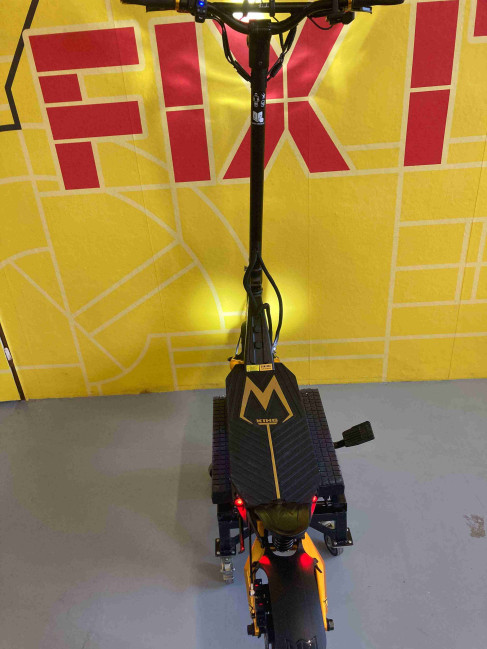 Kaabo Mantis King GT - jazdená 4 km
