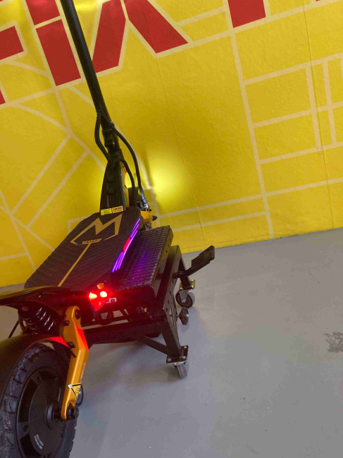 Kaabo Mantis King GT - jazdená 4 km