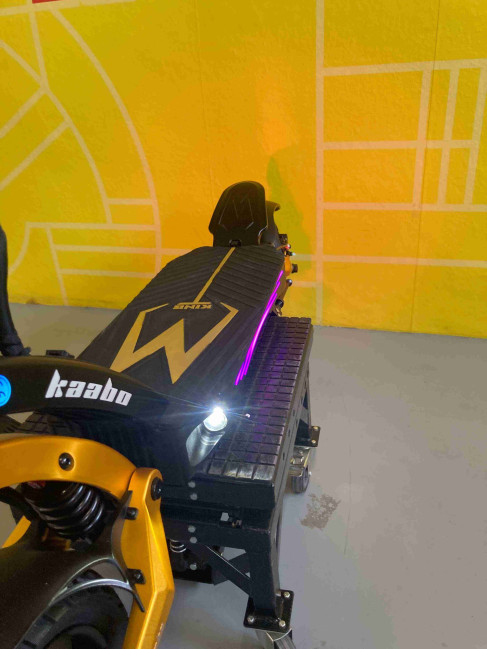 Kaabo Mantis King GT - jazdená 4 km