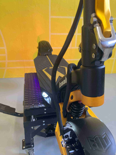 Kaabo Mantis King GT - jazdená 4 km