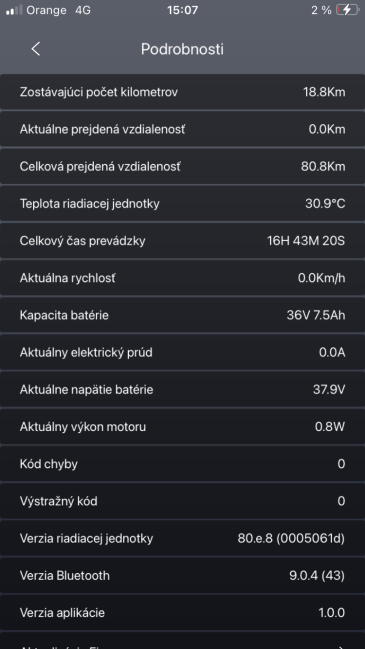 LAMAX E-Scooter S7500 Plus - jazdená 81 km