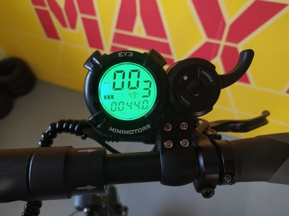 Bluetran lightning - jazdená 44 km