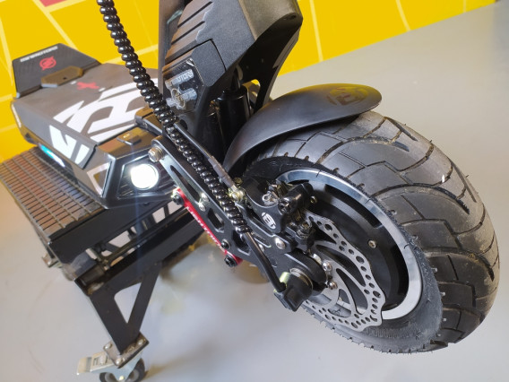 Bluetran lightning - jazdená 44 km