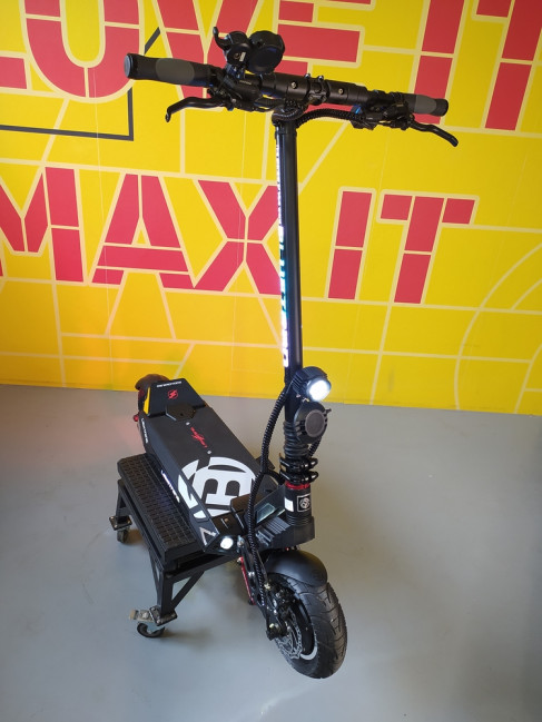 Bluetran lightning - jazdená 44 km