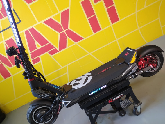 Bluetran lightning - jazdená 44 km