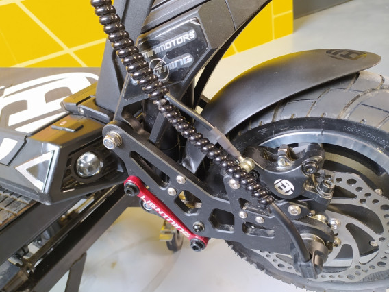 Bluetran lightning - jazdená 44 km