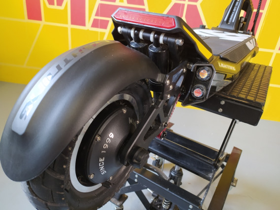 Bluetran lightning - jazdená 44 km