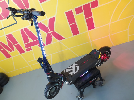 Bluetran lightning - jazdená 2500 km