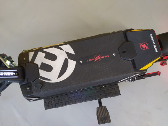 Bluetran lightning - jazdená 2500 km