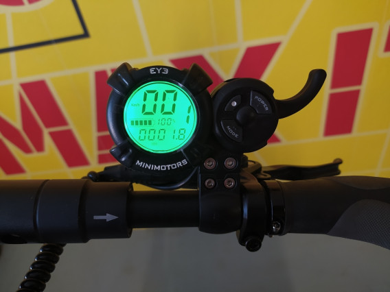 Bluetran lightning - jazdená 2500 km