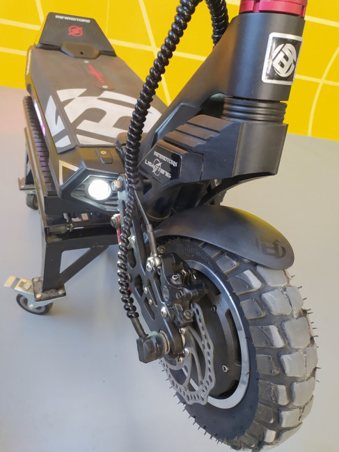 Bluetran lightning - jazdená 2500 km