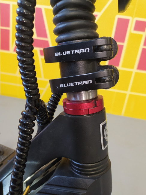 Bluetran lightning - jazdená 2500 km