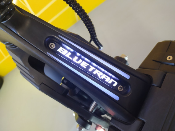 Bluetran lightning - jazdená 2500 km