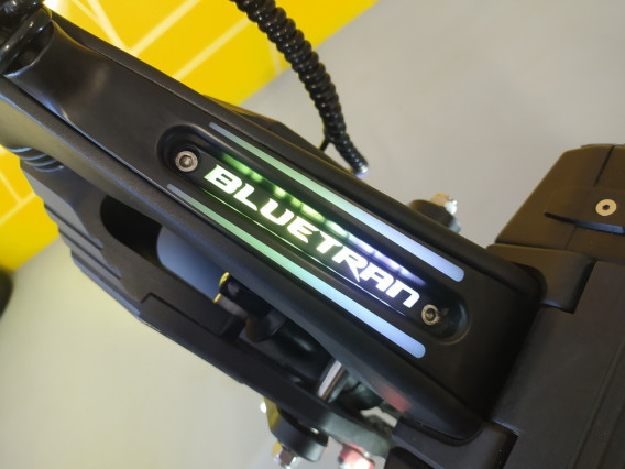 Bluetran lightning - jazdená 2500 km