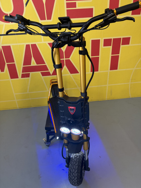 Kaabo Wolf King GTR Gold - jazdená 146 km