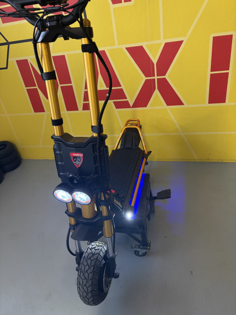 Kaabo Wolf King GTR Gold - jazdená 146 km