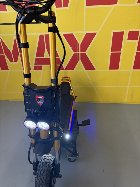 Kaabo Wolf King GTR Gold - jazdená 146 km