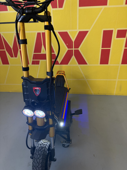 Kaabo Wolf King GTR Gold - jazdená 146 km