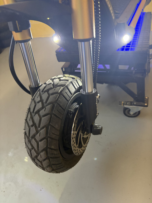 Kaabo Wolf King GTR Gold - jazdená 146 km