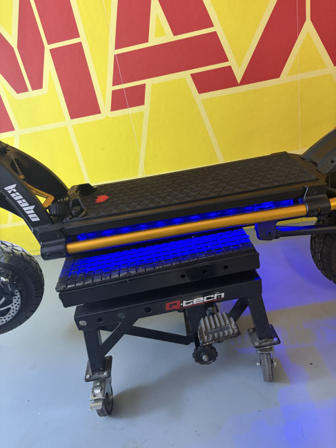 Kaabo Wolf King GTR Gold - jazdená 146 km