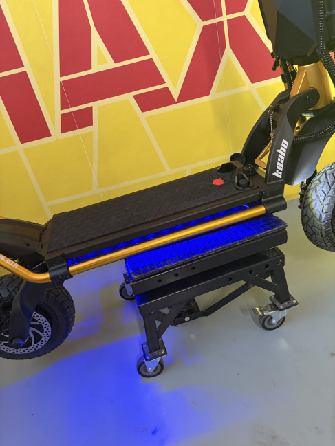 Kaabo Wolf King GTR Gold - jazdená 146 km