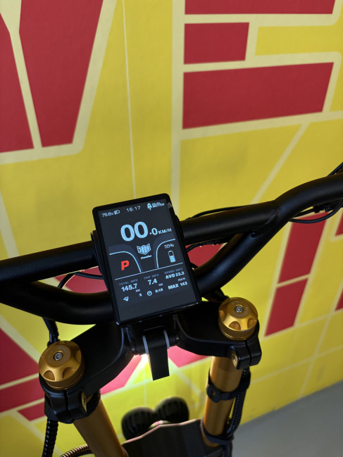 Kaabo Wolf King GTR Gold - jazdená 146 km