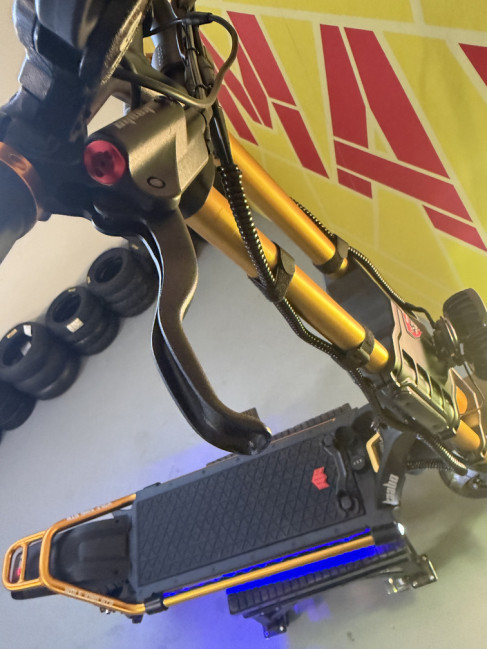 Kaabo Wolf King GTR Gold - jazdená 146 km