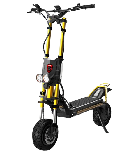 Kaabo Wolf King GTR Gold - jazdená 146 km