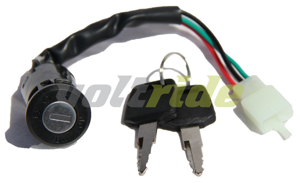 SXT Key switch / Ignition lock, two positions, with light (3 wires)