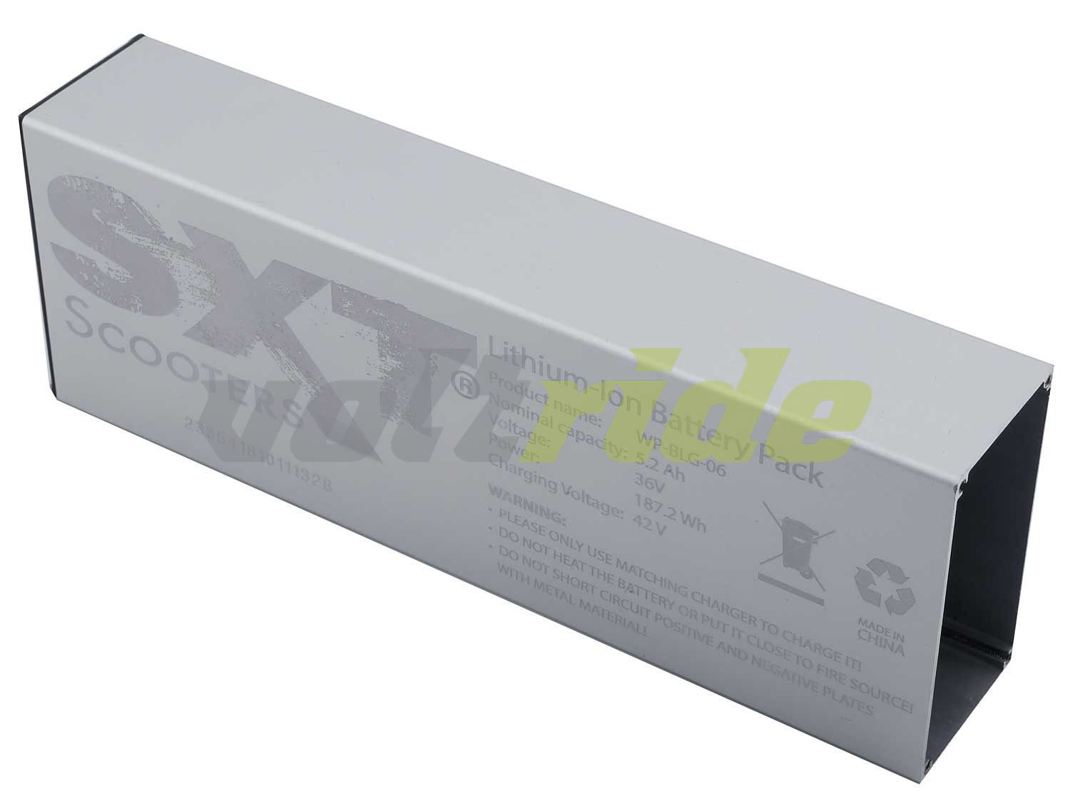 E-shop SXT Battery housing aluminium