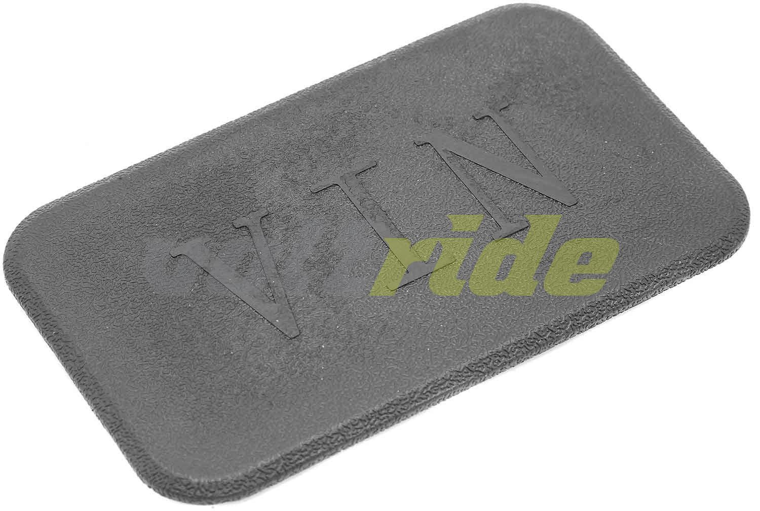 E-shop SXT Vehicle ID rubber cover